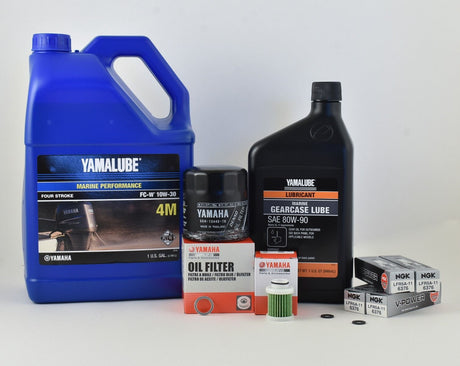 Yamaha 100 Hour Service Maintenance Kit - Yamalube 10W-30 - F90 - 2006-2017(F90A)
