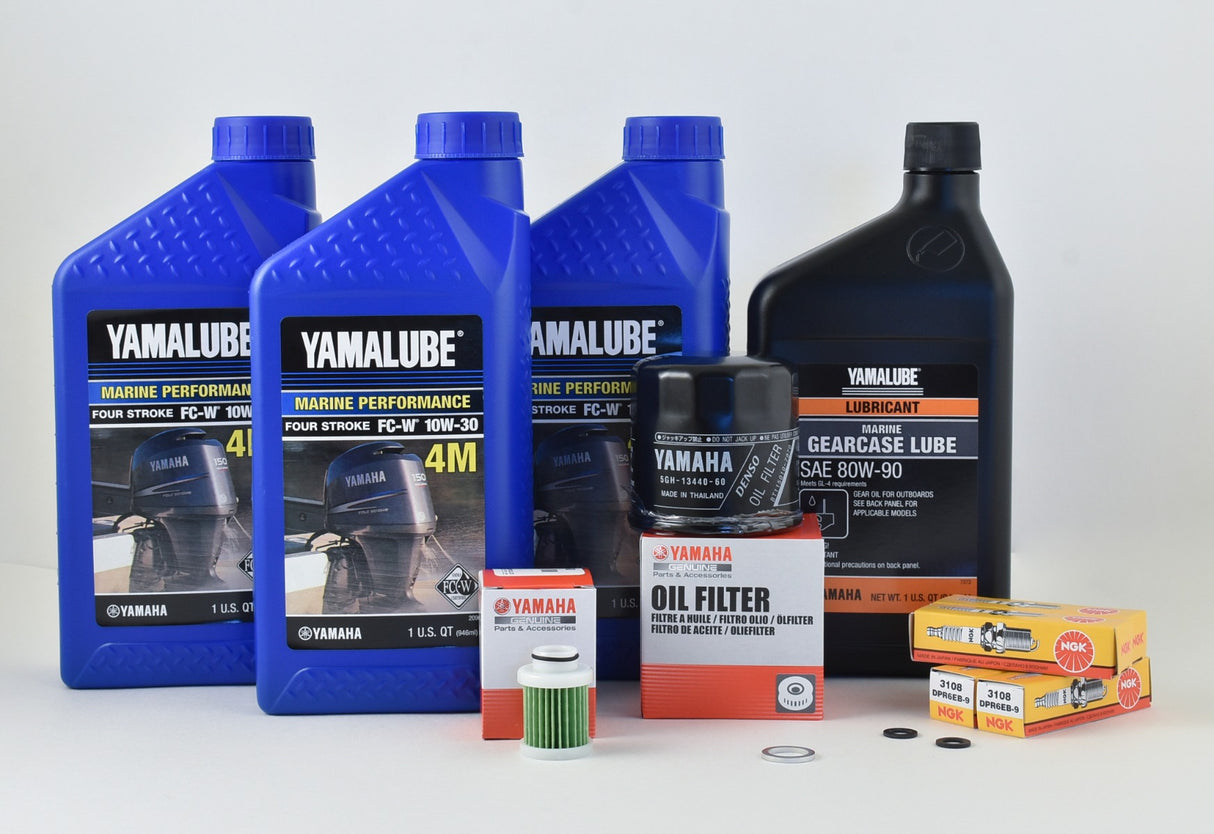 Yamaha 100 Hour Service Maintenance Kit - Yamalube 10W-30 - T50 - 2006-Current