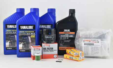 Yamaha 100 Hour Service Maintenance Kit with Cooling - Yamalube 10W-30 - T60 - 2006-Current
