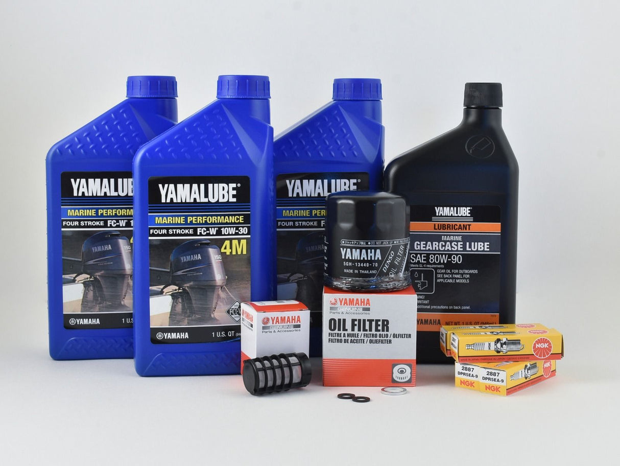Yamaha 100 Hour Service Maintenance Kit - Yamalube 10W-30 - T60 - 2003-2004