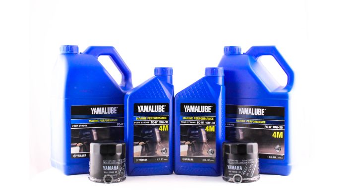 Yamaha Twin Engine Oil Change Kit - 10W-30 - F150