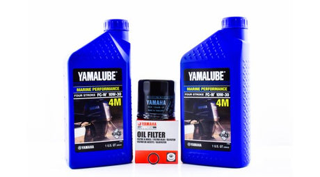 Yamaha Oil Change Kit - 10W-30 - F15C F20 F25 T25 - 2009-Current