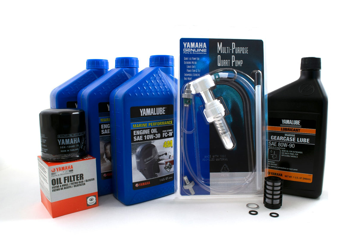 Yamaha 20 Hour Service Maintenance Kit - Yamalube 10W-30 - F50 - 2000-2004