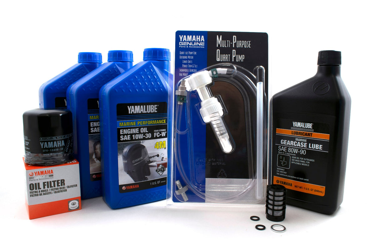 Yamaha 20 Hour Service Maintenance Kit - Yamalube 10W-30 - F40 - 1999