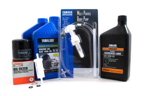 Yamaha 20 Hour Service Maintenance Kit - Yamalube 10W-30 - F25 - 2000-2004
