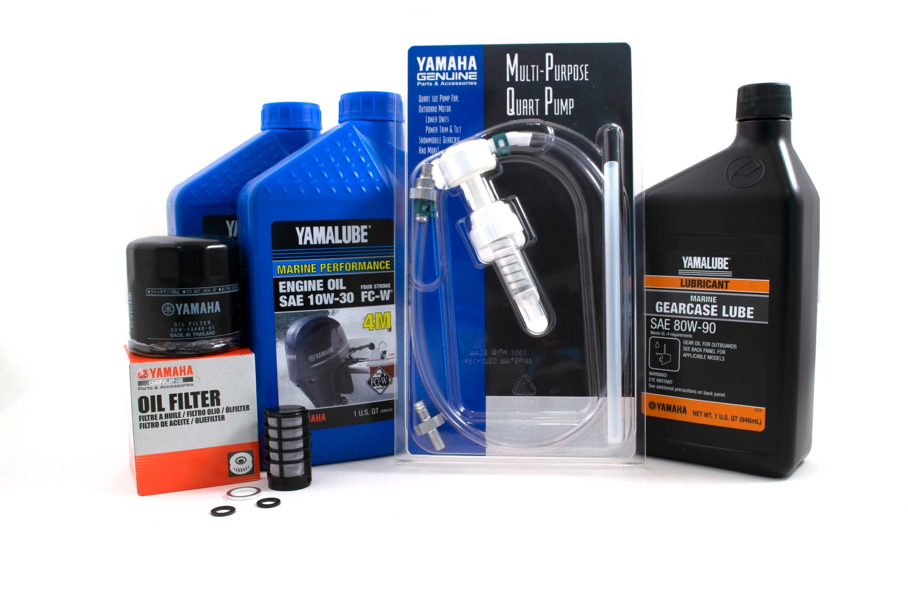 Yamaha 20 Hour Service Maintenance Kit - Yamalube 10W-30 - F25A - 2009 ...