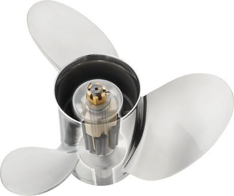 Yamaha 6N7-45970-00-00 - Talon SS K Series Stainless Steel Propeller - 3 Blade - 13.125 Dia - 14 Pitch - RH Rotation