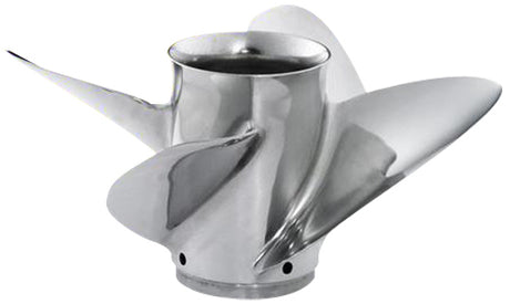 Yamaha MAR-14423-UL-E0 - M/T Series Turbo Ultima 4 Stainless Steel Propeller - 4 Blade - 14.25 Dia - 23 Pitch - LH Rotation