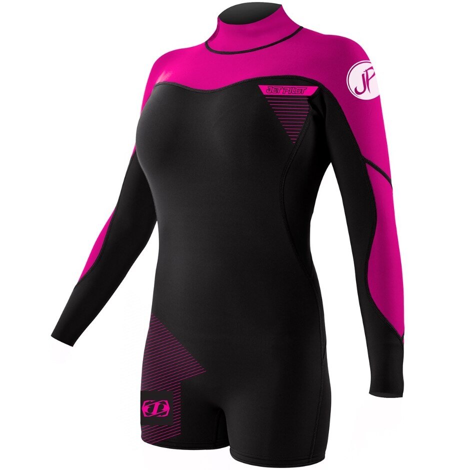 JetPilot Flight Wetsuit - Wjp-16107-Pk-Sm - Women'S - Pink/Black - S