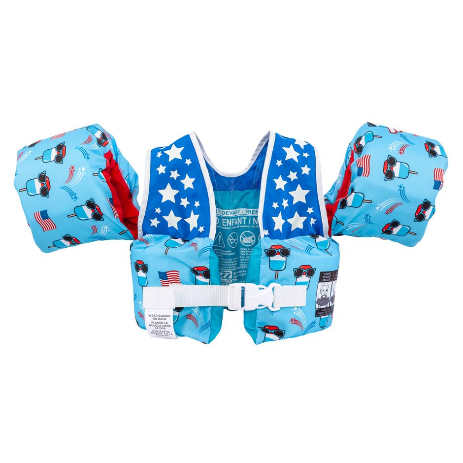 Yamaha Child JetPilot Lil Wing Man PFD - Wjp-21250-Po-In - Blue/Red/White-One Size