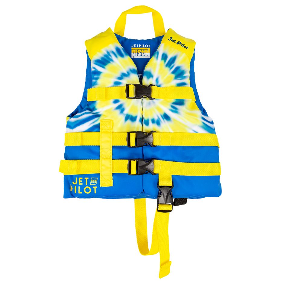 Yamaha Child JetPilot Pistol Nylon PFD - Wjp-22241-Bl-Ch - One Size-Blue/Yellow