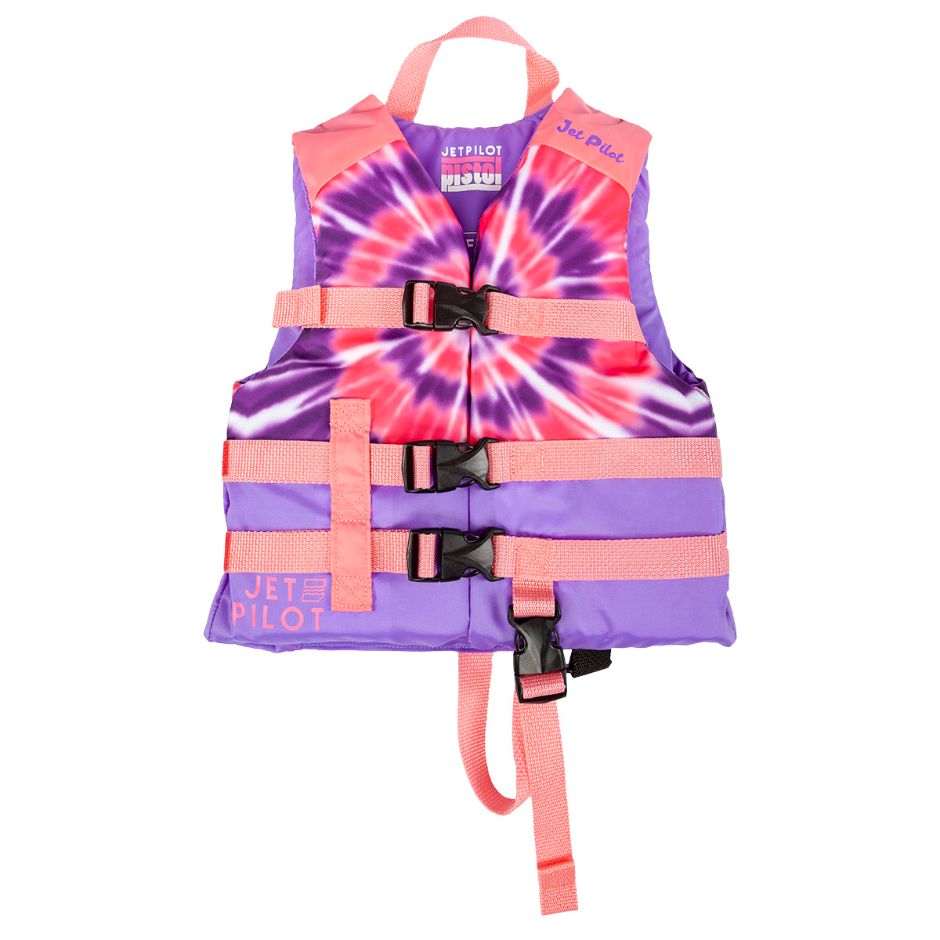 Yamaha Child JetPilot Pistol Nylon PFD - Wjp-22241-Pk-Ch - One Size-Pink/Purple