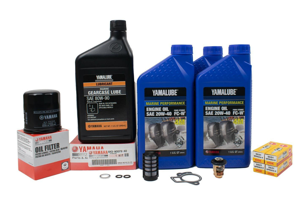Yamaha 300 Hour Service Maintenance Kit - Yamalube 20W-40 - T50 - 1996