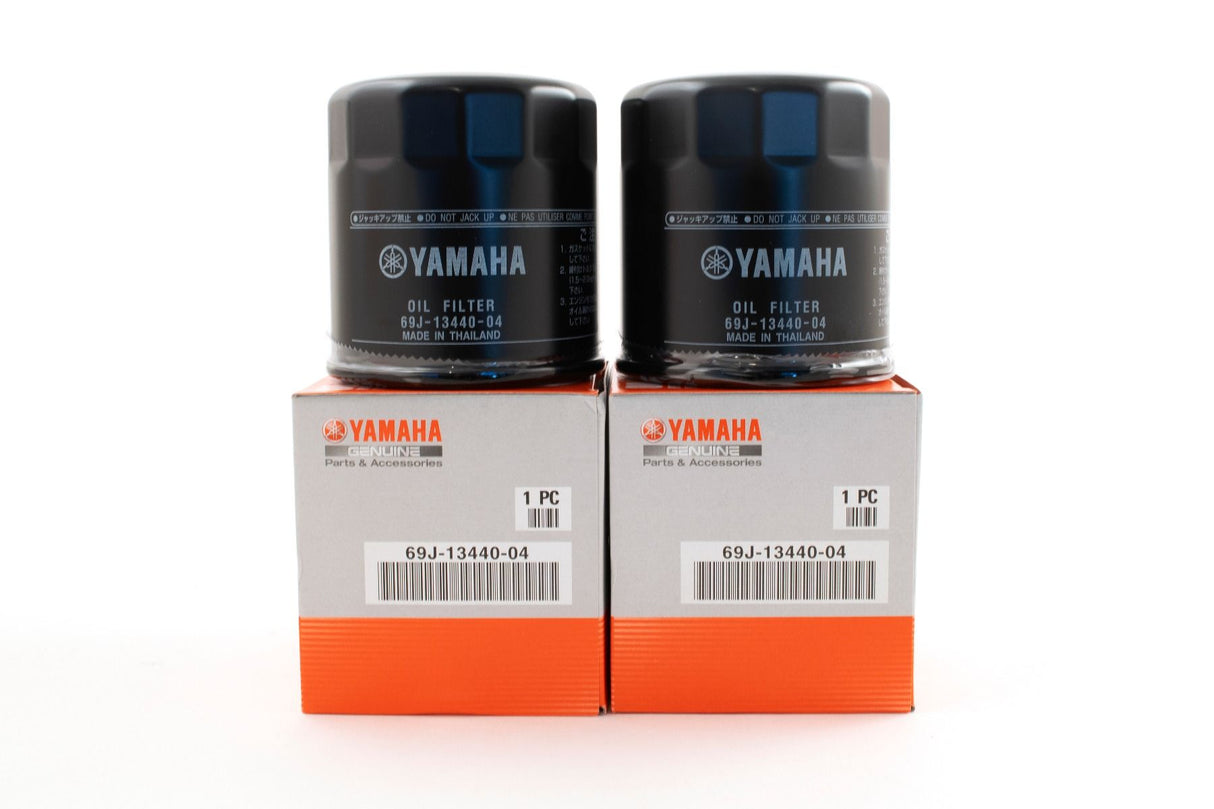 Yamaha 69J-13440-04-00 69J-13440-03-00 - Outboard Oil Filter - F150 F200 F225 F250 - 2-Pack