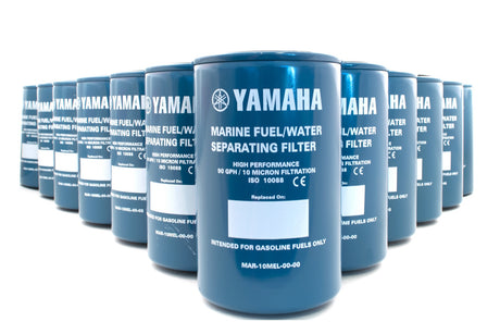 Yamaha MAR-10MEL-00-BK - Outboard Fuel Water Separating Filter Pack Of 12