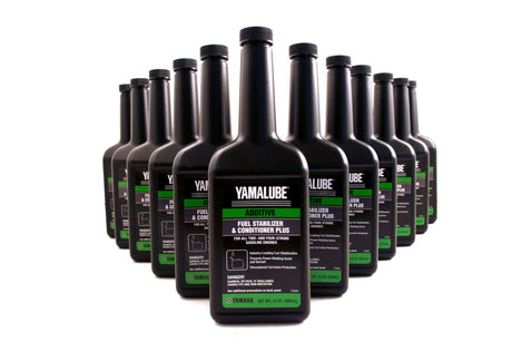 Yamaha ACC-FSTAB-PL-12 - Fuel Stabilizer and Conditioner Plus - 12 oz. Bottle- 12-Pack