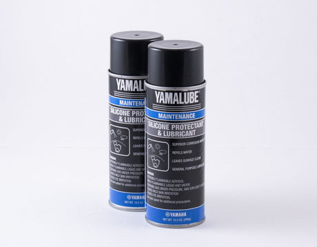 Yamaha ACC-SLCNS-PR-AY - Yamalube Marine Silicone Spray Lubricant - 10.5 oz. - 2-Pack