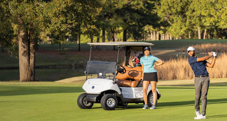 Golf Cart at Golf Course