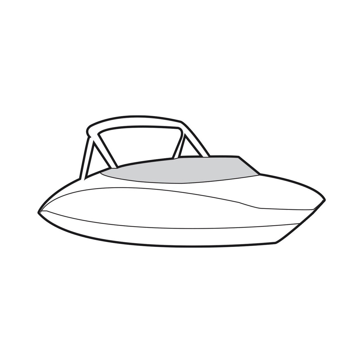 Yamaha Boat Cockpit Cover with Snaps - Mar-242Cc-Vr-Tp - 242 Limited S - 2010-2014 - Taupe
