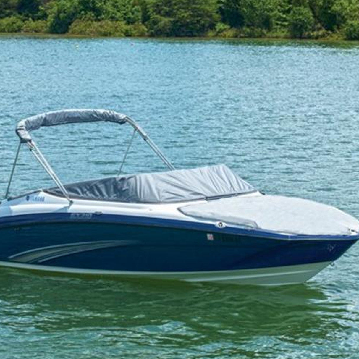 Yamaha Boat Cockpit Cover - Mar-190Cc-Sx-12 - Sx195 - Charcoal - 2012-2018