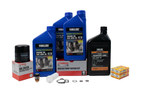 Yamaha 300 Hour Service Maintenance Kit - Yamalube 20W-40 - F40 - 2000