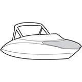 Yamaha Boat Bow Cover - Mar-212Bc-Ch-15 - 212 Ss 212X - Charcoal - 2015-2016