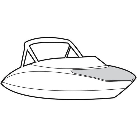 Yamaha Boat Bow Cover - Mar-212Bc-Ch-15 - 212 Ss 212X - Charcoal - 2015-2016