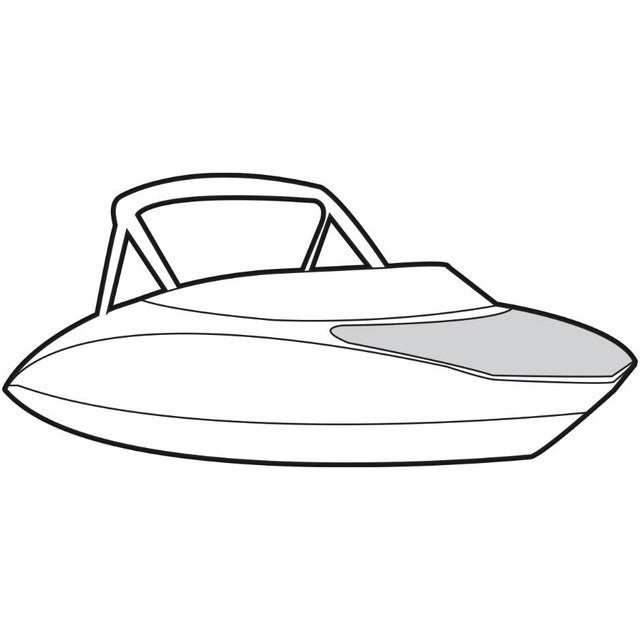 Yamaha Boat Bow Cover - Mar-212Bc-Ch-15 - 212 Ss 212X - Charcoal - 2015-2016