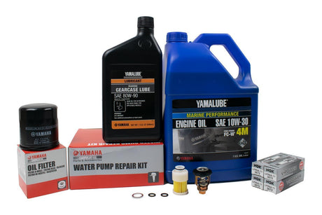 Yamaha 300 Hour Service Maintenance Kit - Yamalube 10W-30 - F115 - 2000-2001