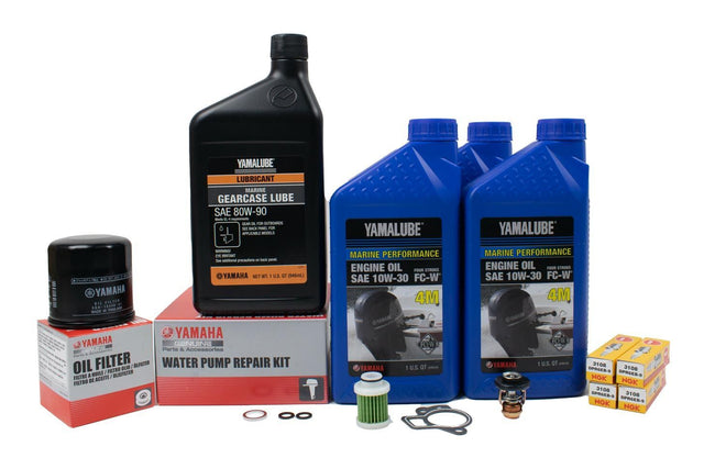 Yamaha 300 Hour Service Maintenance Kit - Yamalube 10W-30 - T60 - 2007-Current