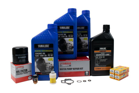 Yamaha 300 Hour Service Maintenance Kit - Yamalube 10W-30 - F50TLR T50TLR - 2005