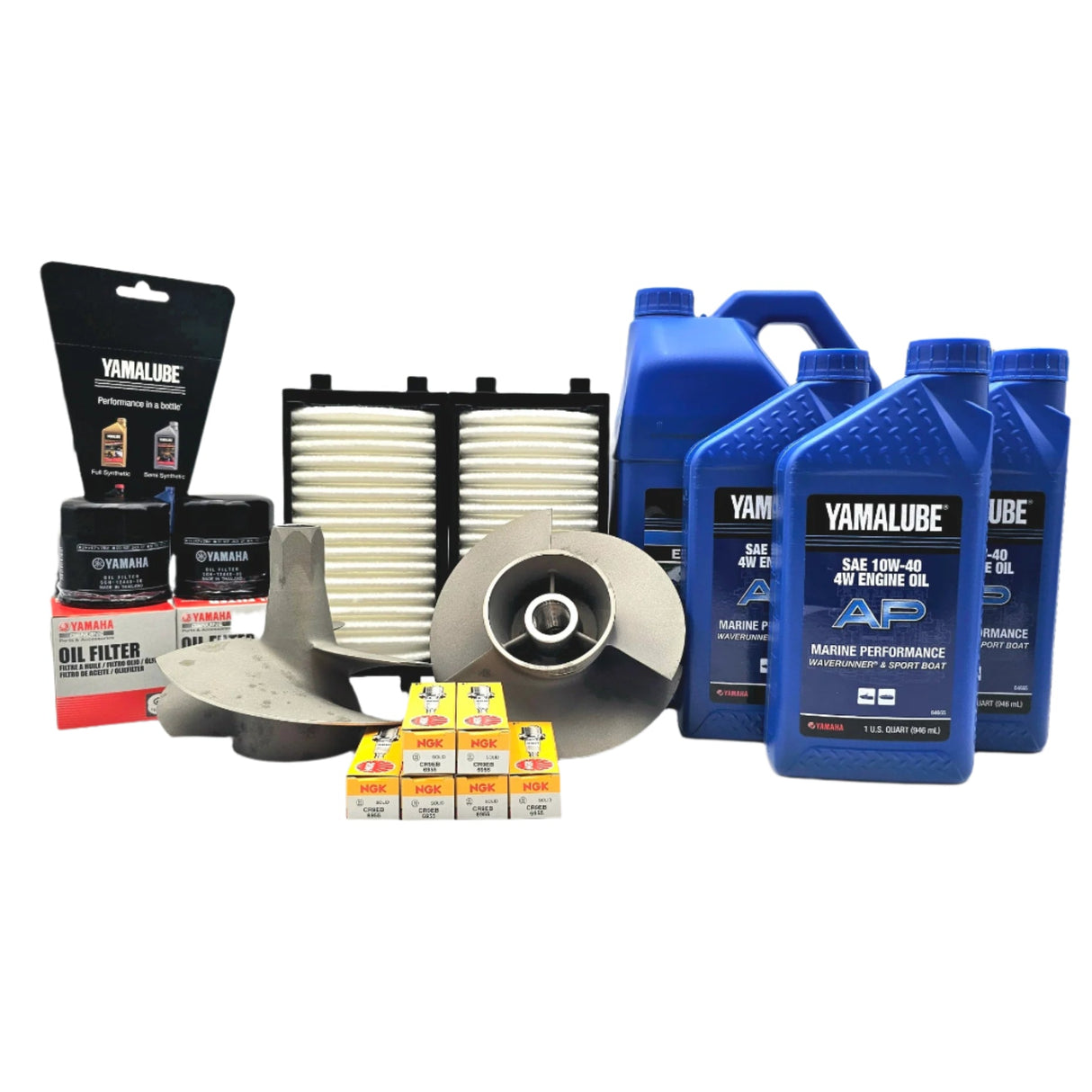 Yamaha Boat Service Kit with Cooling - 210 FSH Deluxe - 2018 - 2021