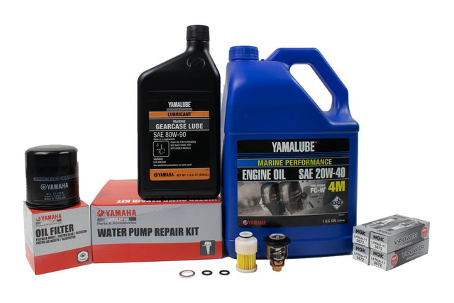 Yamaha 300 Hour Service Maintenance Kit - Yamalube 20W-40 - F115 - 2000-2001