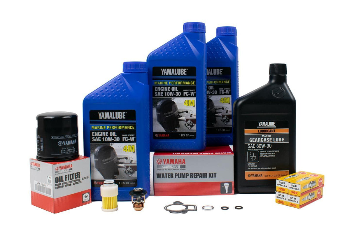 Yamaha 300 Hour Service Maintenance Kit - Yamalube 10W-30 - F50TLRD - 2005