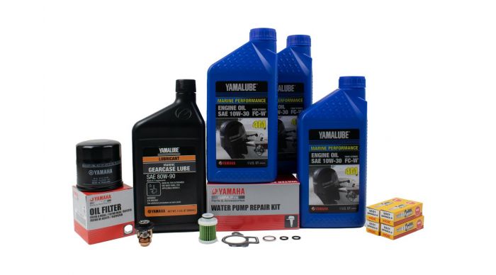 Yamaha 300 Hour Service Maintenance Kit - Yamalube 10W-30 - T60 - 2006