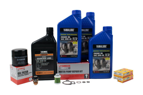 Yamaha 300 Hour Service Maintenance Kit - Yamalube 20W-40 - T60 - 2006