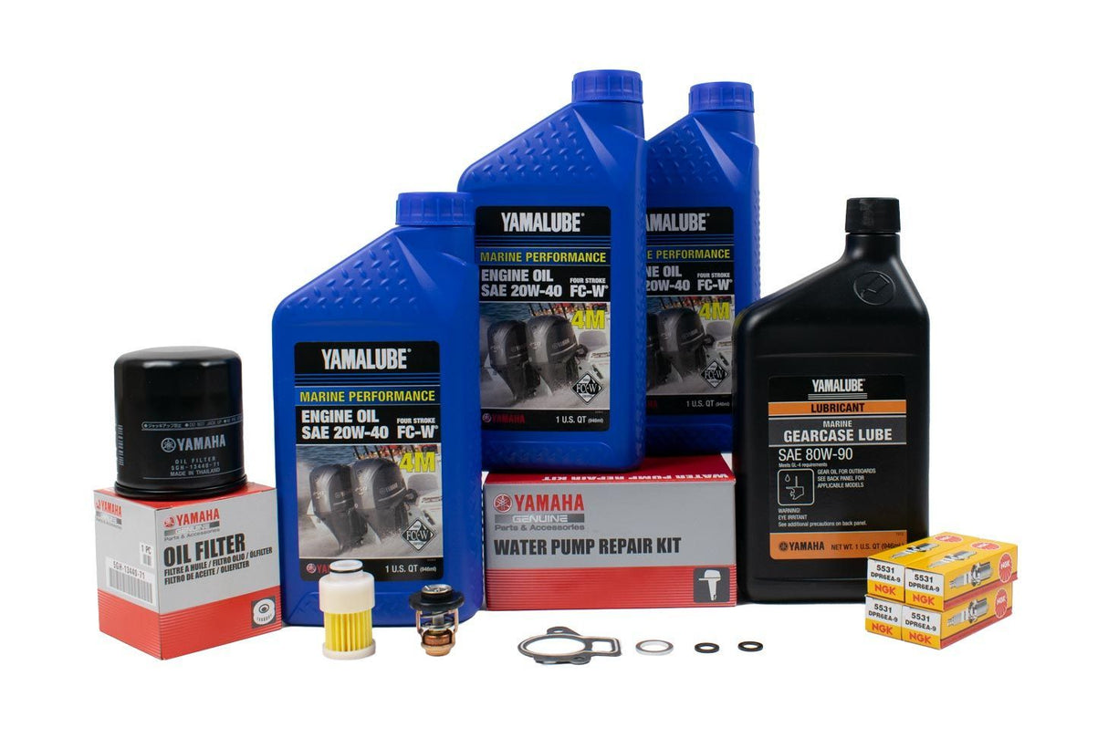 Yamaha 300 Hour Service Maintenance Kit - Yamalube 20W-40 - F50TLRD - 2005