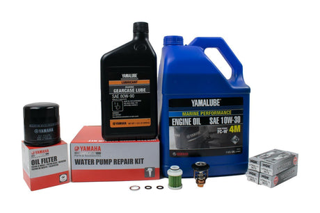 Yamaha 300 Hour Service Maintenance Kit - Yamalube 10W-30 - F115 - 2006-2014 ( See Models )