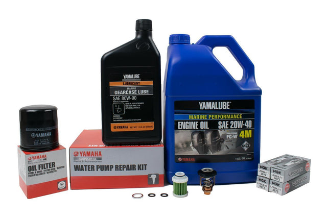 Yamaha 300 Hour Service Maintenance Kit - Yamalube 20W-40 - F115 - 2006-2014 ( See Models )