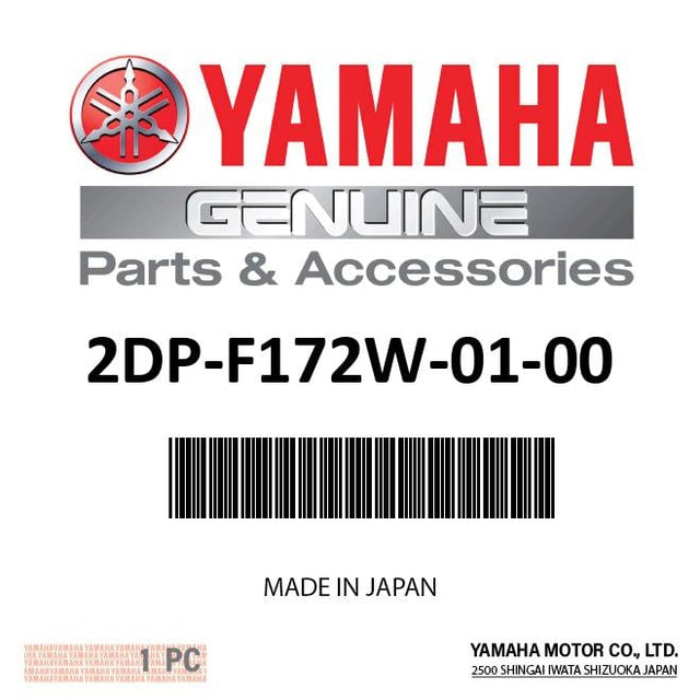 Yamaha 2DP-F172W-01-00 - Cover