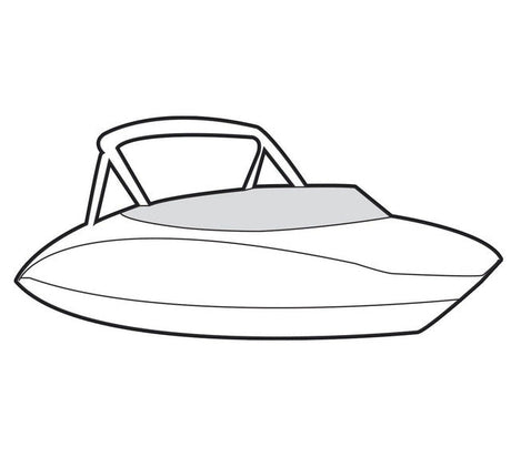 Yamaha Boat Cockpit Cover - Mar-255Xd-Cc-21 - Ar250 252S 252Se 252Sd 252Xe 255Xe 255Xd - Black - 2021-Current