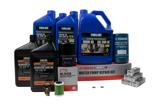 Yamaha 300 Hour Service Maintenance Kit - Yamalube 20W-40 - F225 F250 F300 4.2L V6 - All Models