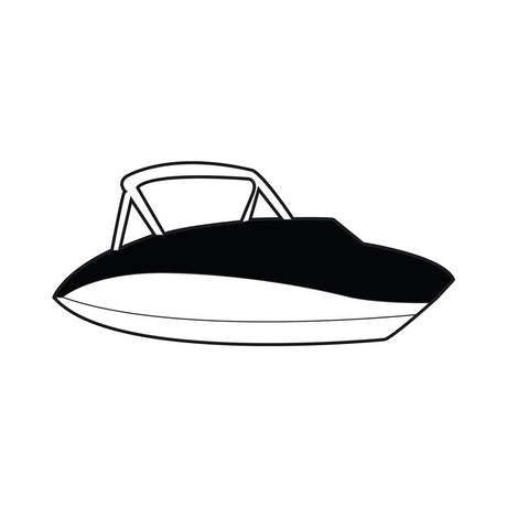 Yamaha Boat Tower Mooring Cover Deluxe Premium - Mpc-190Tr-Bk-19 - Ar190 - 2019-Current - Black