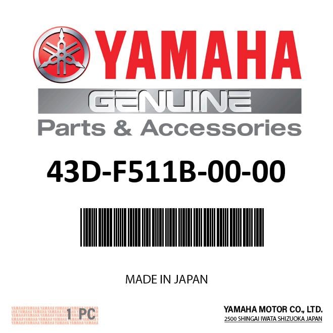 Yamaha 43D-F511B-00-00 - Seal, Oil