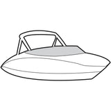 Yamaha Boat Cockpit Cover - Mar-Ar220-Cc-23 - Ar220 - Black - 2023