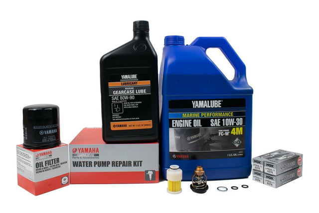 Yamaha 300 Hour Service Maintenance Kit - Yamalube 10W-30 - F90 - 2005