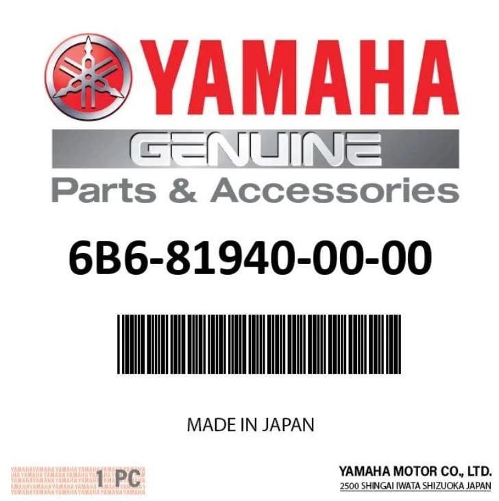 Yamaha 6B6-81940-00-00 - Starter Relay Assembly