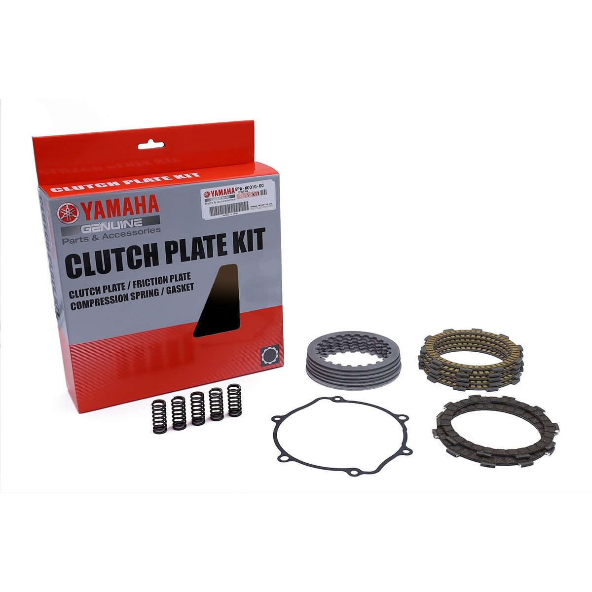Yamaha 5PA-W001G-00-00 - YZ85/YZ85LW Clutch Plate Kit