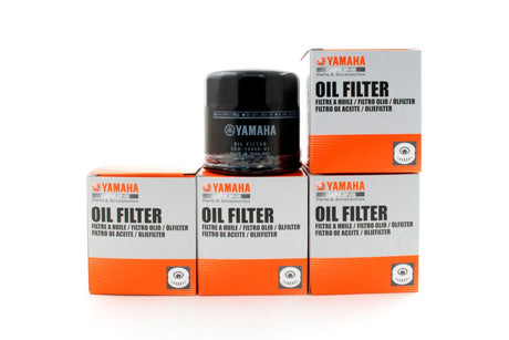 Yamaha 5GH-13440-61-00 5GH-13440-60-00 - Outboard Oil Filter - F15 F25 F40 F50 F60 F70 - 4-Pack