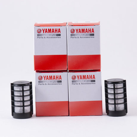 Yamaha 61N-24563-10-00 - Fuel Filter Element Outboard - F15 F20 F25 - 4-Pack